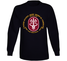 Load image into Gallery viewer, Army - United States Army Medical Command - Ssi - Ft Sam Houstom Tx Classic, Hoodie, and Long Sleeve
