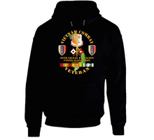 Load image into Gallery viewer, Army - Vietnam Combat Vet W 69th Signal Battalion Distinctive Unit Insignia - United States Army Republic of Vietnam W Vn Service Command Hoodie
