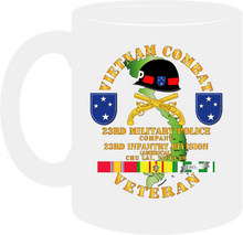 Load image into Gallery viewer, Army - Vietnam Combat Veteran, 23rd Military Police Company, 23rd Infantry Division - Mug
