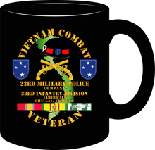 Load image into Gallery viewer, Army - Vietnam Combat Veteran, 23rd Military Police Company, 23rd Infantry Division - Mug
