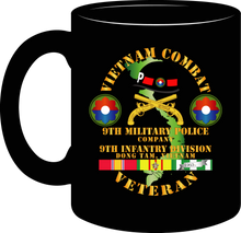 Load image into Gallery viewer, Army - Vietnam Combat Veteran,  9th Military Police Company, 9th Infantry Division - Mug
