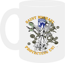 Load image into Gallery viewer, Army - XVIII Airborne Corps - Saint Michael - Protecting Us - Mug

