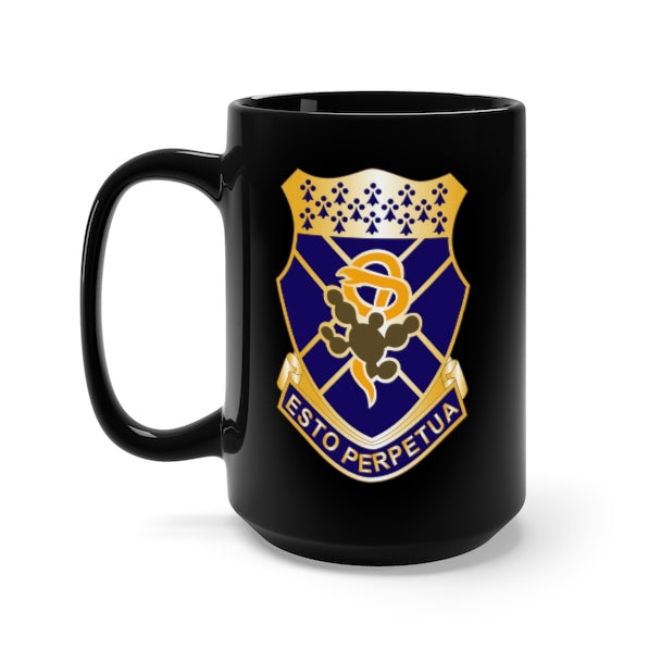 Black Mug 15oz - Army - 149th Infantry Regiment - COA wo Txt X 300