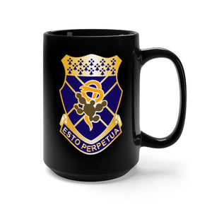 Black Mug 15oz - Army - 149th Infantry Regiment - COA wo Txt X 300