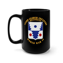 Load image into Gallery viewer, Black Mug 15oz - Army - 193rd Glider Infantry Regiment - WWII
