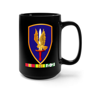 Black Mug 15oz - Army - 1st Aviation Brigade Vietnam w SVC wo Txt