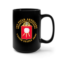 Load image into Gallery viewer, Black Mug 15oz - Army - 1st Field Artillery Observation Battalion  X 300
