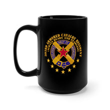 Load image into Gallery viewer, Black Mug 15oz - Army - 303rd Armored Cavalry Regiment - DUI - Always Ready and Fear
