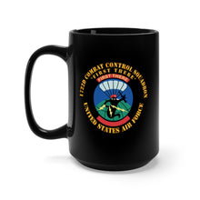 Load image into Gallery viewer, Black Mug 15oz - USAF - 1722d Combat Control Squadron - First There X 300
