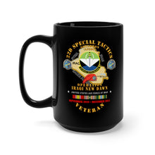 Load image into Gallery viewer, Black Mug 15oz - USAF - 22d Special Tactics Squadron - Opn Iraqi New Dawn - 2011 w IRAQ SVC
