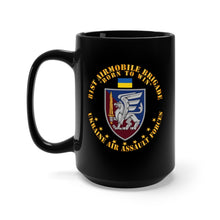 Load image into Gallery viewer, Black Mug 15oz - Ukraine - 81st Airmobile Brigade - Born to Win X 300
