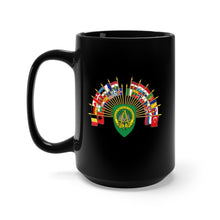 Load image into Gallery viewer, Black Mug 15oz - COA - Supreme Headquarters Allied Powers Europe  wo Txt X 300
