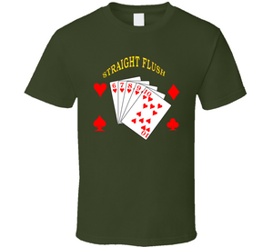 Cards - Hearts 6-10 Straight Flush Classic T Shirt