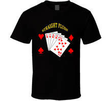 Load image into Gallery viewer, Cards - Hearts 6-10 Straight Flush Classic T Shirt
