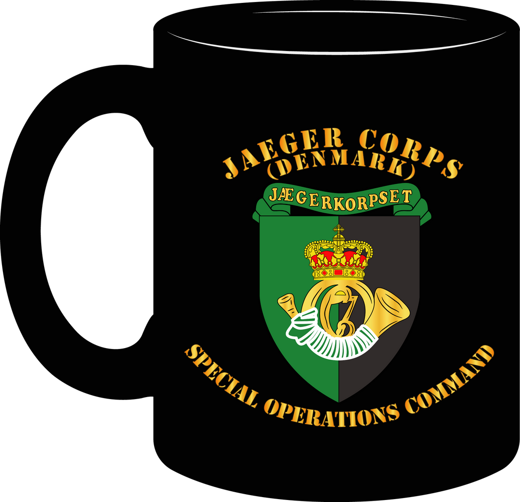 Denmark - Jaeger Corps - Special Operations Command Insignia Mug