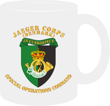 Load image into Gallery viewer, Denmark - Jaeger Corps - Special Operations Command Insignia Mug
