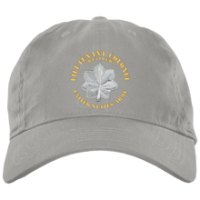 Load image into Gallery viewer, Army - Lieutenant Colonel - LTC - Retired - Circular- BX001 Embroidered Brushed Twill Unstructured Dad Cap
