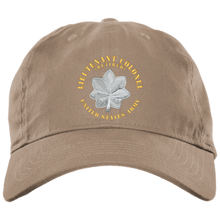 Load image into Gallery viewer, Army - Lieutenant Colonel - LTC - Retired - Circular- BX001 Embroidered Brushed Twill Unstructured Dad Cap
