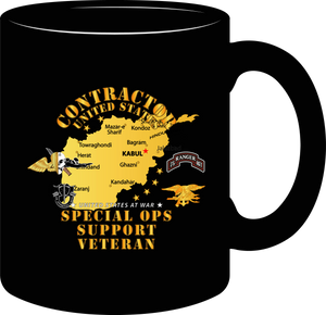 GOVERMENT - Contractor - Special Operation Support Veteran - Afghanistan - Mug