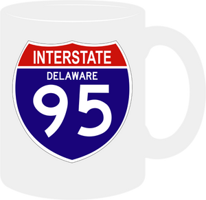 Govt - Interstate 95, Delaware - Mug