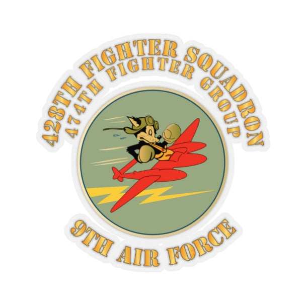 Kiss-Cut Stickers - AAC - 449th Fighter SQ 23rd Fighter Group 14th AF X 300