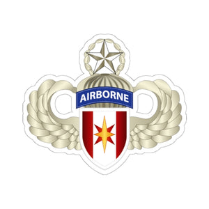 Kiss-Cut Stickers - Army - 44th Medical Brigade w Master Airborne