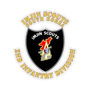 Kiss-Cut Stickers - Army - Imjin Scouts - 2nd ID - V1