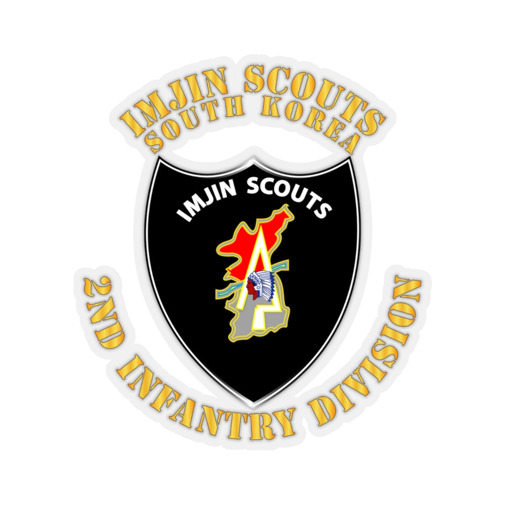 Kiss-Cut Stickers - Army - Imjin Scouts - 2nd ID - V1