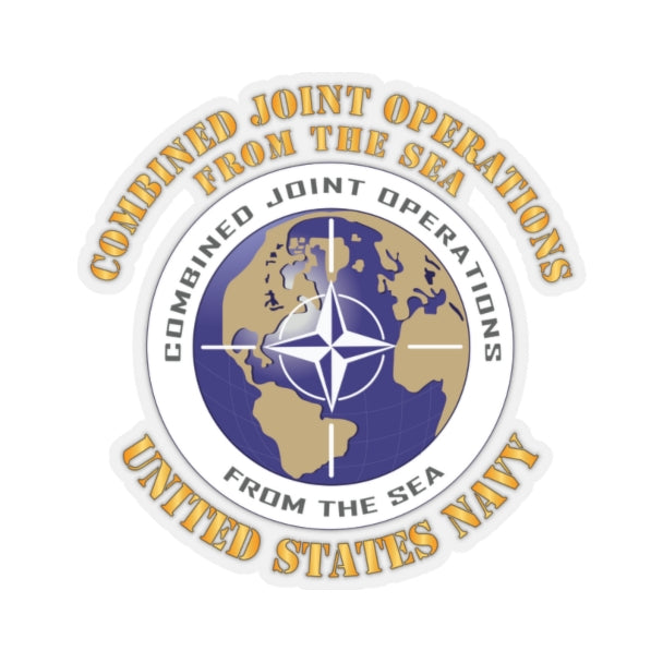 Kiss-Cut Stickers - Navy - Combined Joint Operations - From The Sea X ...