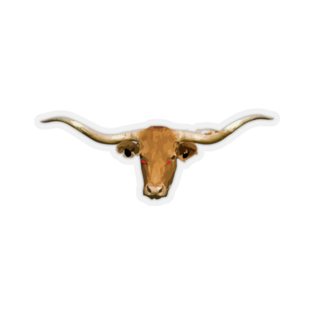 Kiss-Cut Stickers - Texas - Texas Longhorn wo Txt X 300