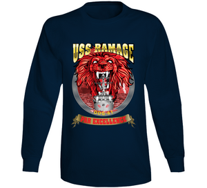 Navy - Uss Ramage - DDG 61 - Par Excellence Classic, Hoodie, and Long Sleeve