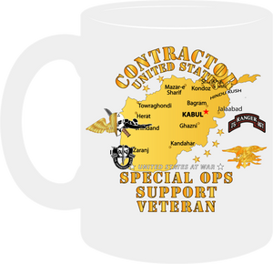 Contractor, Special Ops Support Veteran, Afghanistan - Mug