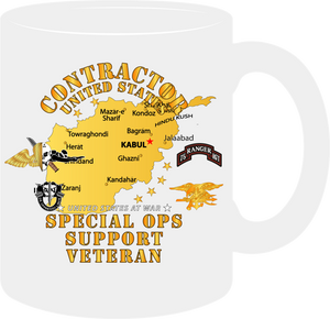 Contractor, Special Ops Support Veteran, Afghanistan - Mug