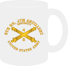 Load image into Gallery viewer, Army - 8th Battalion 4th Field Artillery Regiment - with Arty Branch - Mug
