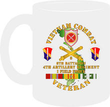Load image into Gallery viewer, Army - Vietnam Combat Veteran - 8th Battalion 4th Artillery - I Field Force - Mug
