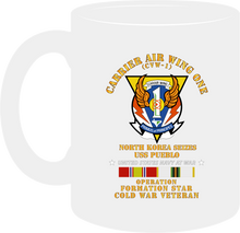 Load image into Gallery viewer, Navy - Carrier Air Wing One - Operation Formation Star - North Korea, Pueblo Siezure Mug

