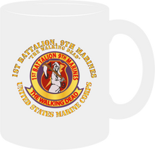 Load image into Gallery viewer, United States Marine Corps - 1st Battalion 9th Marines - The Walking Dead - Mug
