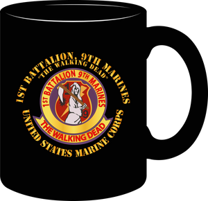 United States Marine Corps - 1st Battalion 9th Marines - The Walking Dead - Mug