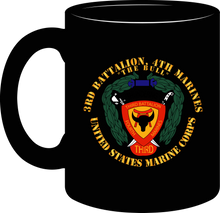 Load image into Gallery viewer, United States Marines Corps - 3rd Battalion, 4th Marines - The Bull - Mug
