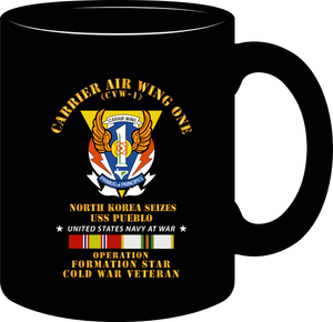 Navy - Carrier Air Wing One - Operation Formation Star - North Korea, Pueblo Siezure Mug