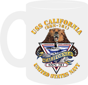 Navy - SSN California (SSN-781) - Mug