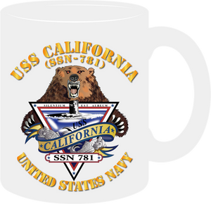 Navy - SSN California (SSN-781) - Mug