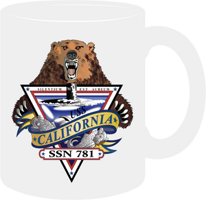 Navy - SSN California (SSN-781) Mugs