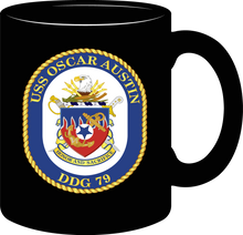 Load image into Gallery viewer, Navy - USS Oscar Austin (DDG 79) without Text - Mug
