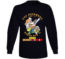 Load image into Gallery viewer, Navy - United States Ship Piedmont (AD-17) With Pacific Vietnam Service Ribbons World War II Long Sleeve
