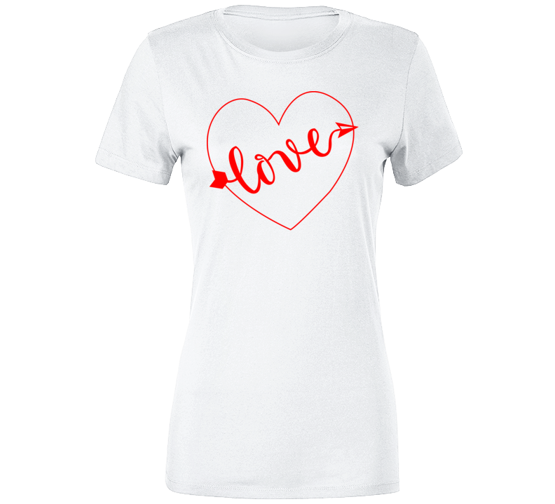 Love Heart - VALENTINE - Ladies Premium