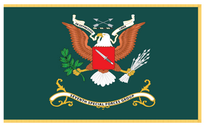 Rectangle Flags - Regimental Colors - 7th Special Forces Group