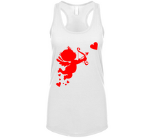 Load image into Gallery viewer, Cupid Heart - VALENTINE - Ladies Tanktop
