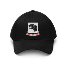 Load image into Gallery viewer, Twill Hat - 761st Tank Battalion - WWII - Black Panthers with LR Sleeve- Embroidery
