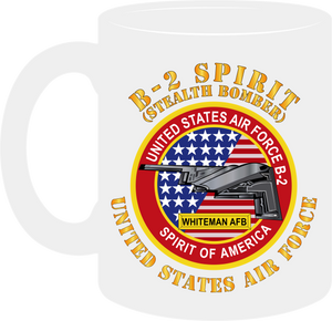 United States Air Force - B2 - Spirit - Stealth Bomber - Mug